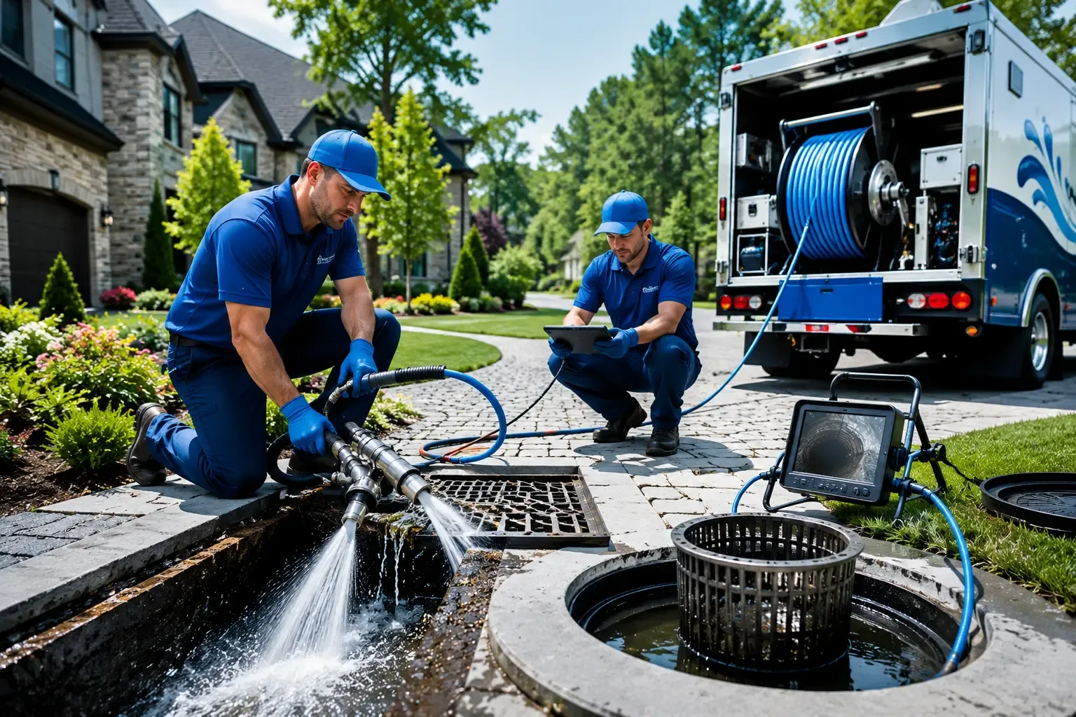 Local outdoor drain cleaning professionals in Ennice, NC